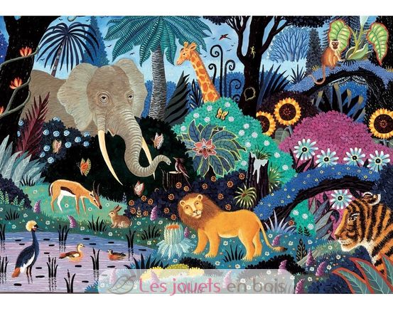 Notte nella giungla di Alain Thomas K065-50 Puzzle Michèle Wilson 2