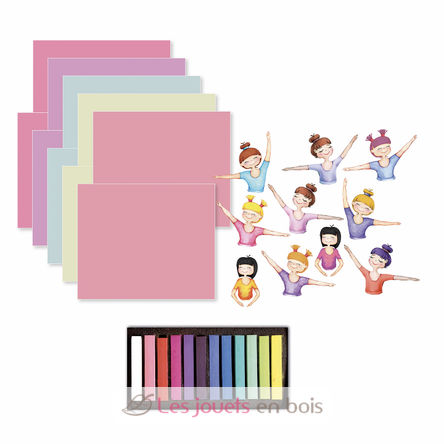 10 disegni a pastello Ballerini SYCREA033 Sycomore 4