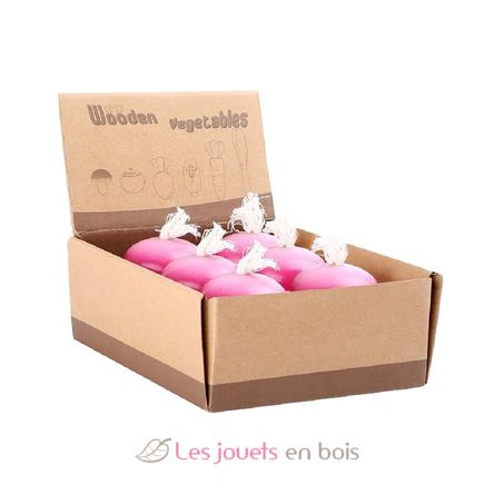 Espositore di cipolle in legno LE10137 Small foot company 2