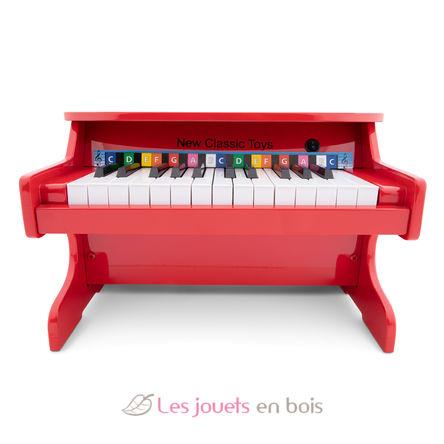 Pianoforte elettronico rosso - 25 tasti NCT10160 New Classic Toys 5