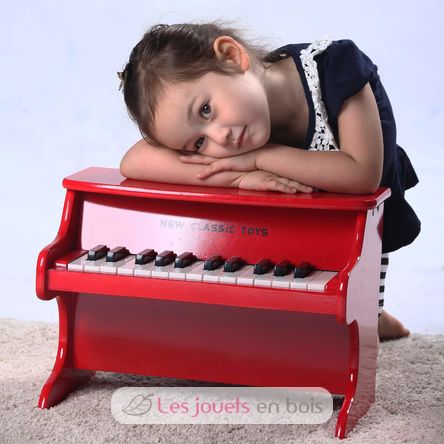 Pianoforte elettronico rosso - 25 tasti NCT10160 New Classic Toys 2