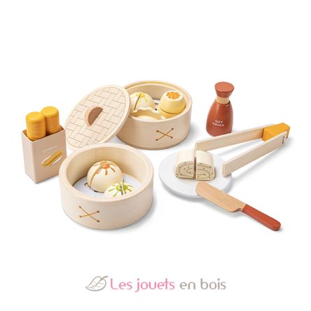 Set di Dim Sum in legno NCT10614 New Classic Toys 1