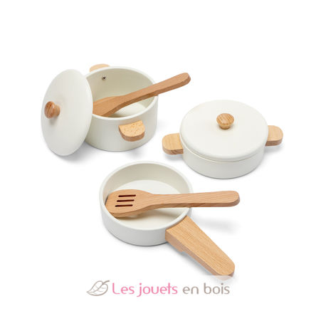 Set di pentole in legno NCT10645 New Classic Toys 3