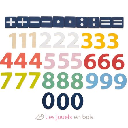 Numeri colorati con calamita LE10731 Small Foot company 3