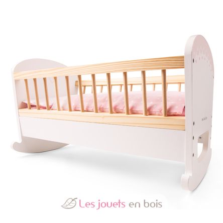 Letto per bambole in legno bianco NCT10770 New Classic Toys 2