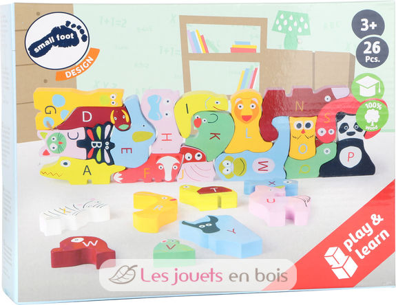 Puzzle in legno ABC LE10869 Small foot company 3