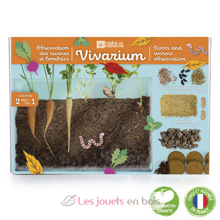 Vivarium Osservazione di radici e vermi RC-011038 Radis et Capucine 7