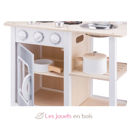 Cucina Bon Appétit - bianco argento NCT11053 New Classic Toys 3