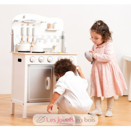 Angolo cottura Bon Appétit bianco argento NCT11061 New Classic Toys 4