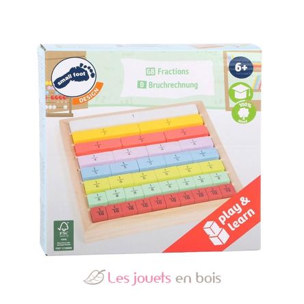 Gioco educativo Frazioni LE11166 Small foot company 4