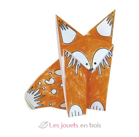 Coloring Origami - Volpe FR-11382 Fridolin 4