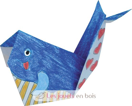Coloring Origami - Balena FR-11388 Fridolin 2