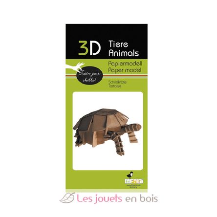 Modello 3D in carta tartaruga FR-11625 Fridolin 2