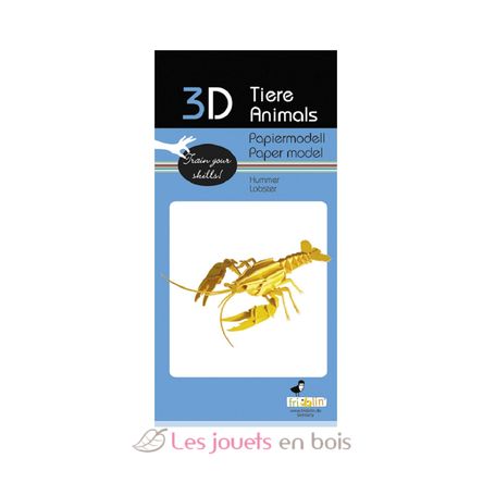 Modello 3D in carta aragosta FR-11629 Fridolin 2