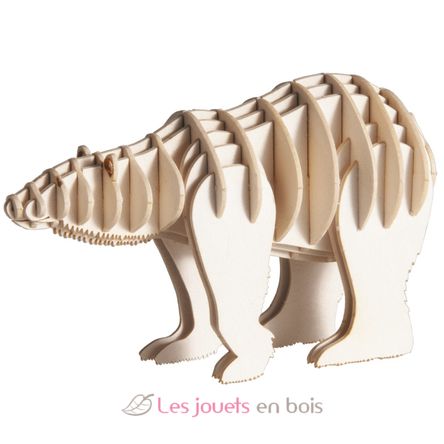 Modello 3D in carta orso polare FR-11655 Fridolin 1