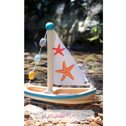 Giocattolo d'acqua Barca a vela Stella marina LE11658 Small Foot company 3
