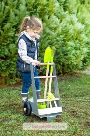 Carrello con attrezzi da giardino LE11663 Small foot company 3