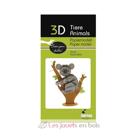 Modello 3D in carta koala FRI-11681 Fridolin 1