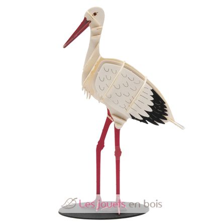 Modello 3D in carta Cicogna FRI-11684 Fridolin 1