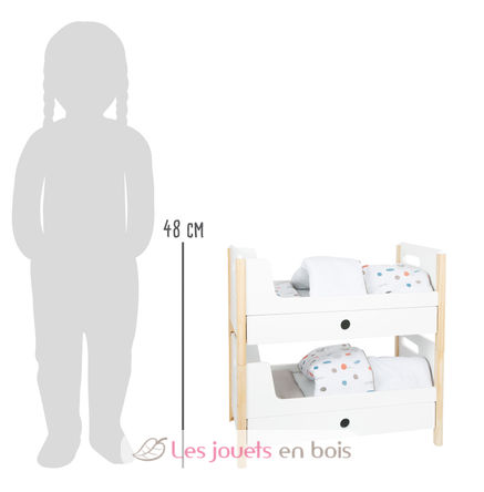 Letto a soppalco per bambole Little Button LE11811 Small Foot company 3