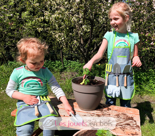 Grembiule da giardinaggio con attrezzi da giardinaggio LE11881 Small Foot company 5