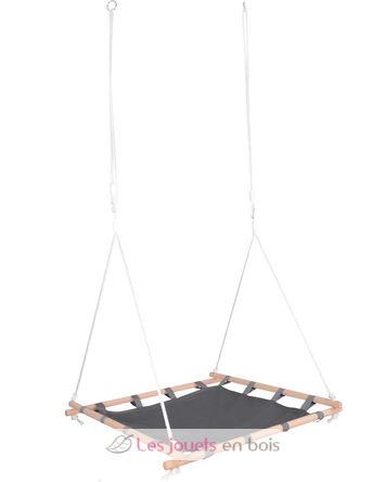Altalena a rete con cornice in legno LE11907 Small Foot company 5