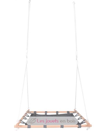 Altalena a rete con cornice in legno LE11907 Small Foot company 6
