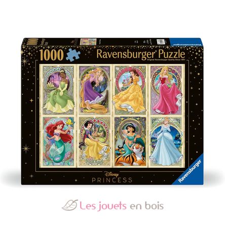 Puzzle Disney Princesses Art 1000 pz RAV12000497 Ravensburger 1