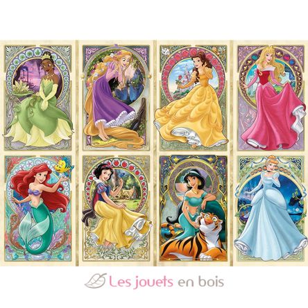 Puzzle Disney Princesses Art 1000 pz RAV12000497 Ravensburger 2