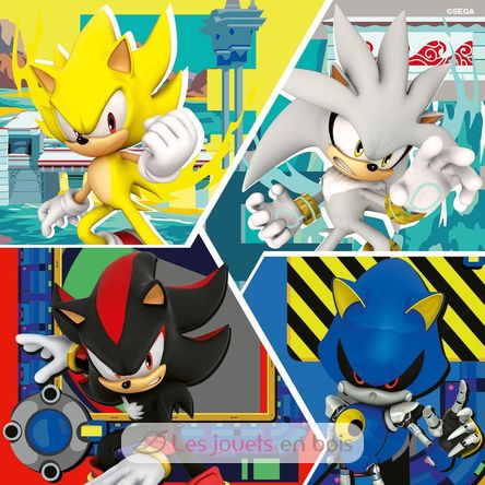Puzzle Le avventure di Sonic 3x49 pcs RAV12001133 Ravensburger 4