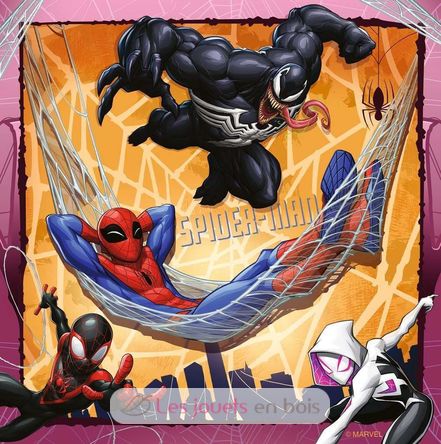 Puzzle Attacco speciale di Spider-man 3x49 pcs RAV-12004115 Ravensburger 5