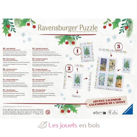 Calendario dell'Avvento Natale nel mondo RAV12004246 Ravensburger 3