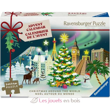 Calendario dell'Avvento Natale nel mondo RAV12004246 Ravensburger 1