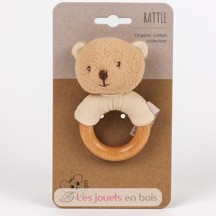 Sonaglio in legno Marcel l'orso EG120804 Egmont Toys 5