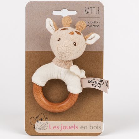 Sonaglio in legno Leonie la giraffa EG120810 Egmont Toys 6