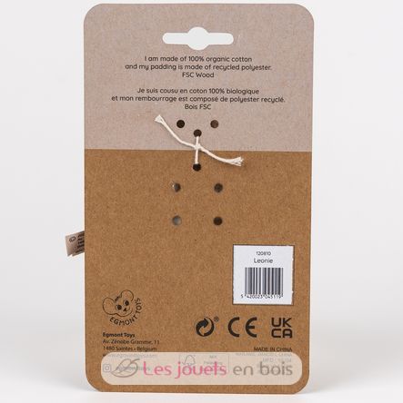 Sonaglio in legno Leonie la giraffa EG120810 Egmont Toys 7