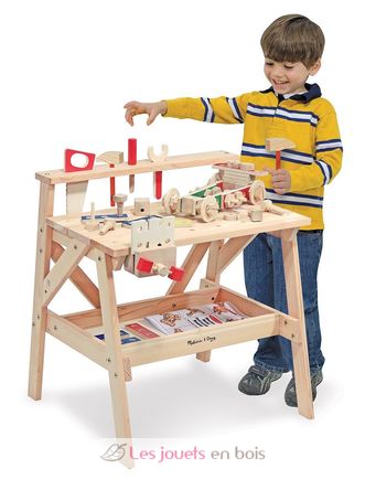 Banco da lavoro per progetti in legno MD-12369 Melissa & Doug 2