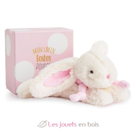 Lapin Bonbon rosa 20 cm DC1239 Doudou et Compagnie 1