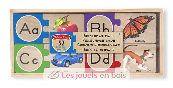 Puzzle dell'alfabeto inglese MD-12541 Melissa & Doug 3