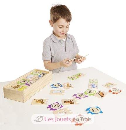 Puzzle dell'alfabeto inglese MD-12541 Melissa & Doug 5