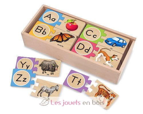 Puzzle dell'alfabeto inglese MD-12541 Melissa & Doug 2