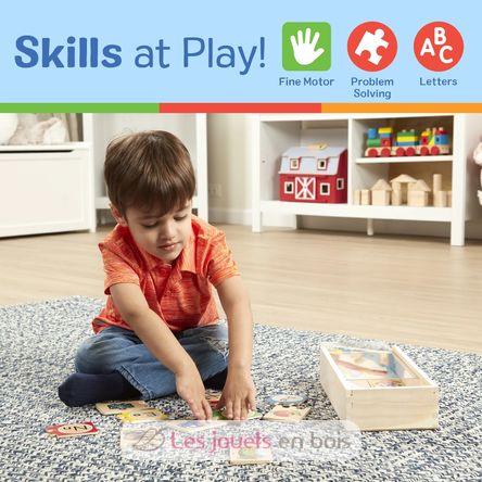 Puzzle dell'alfabeto inglese MD-12541 Melissa & Doug 9