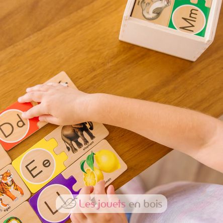 Puzzle dell'alfabeto inglese MD-12541 Melissa & Doug 7