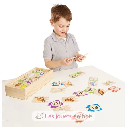 Puzzle dell'alfabeto inglese MD-12541 Melissa & Doug 6