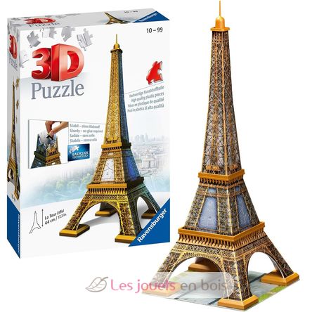 Puzzle 3D Torre Eiffel 216 pezzi RAV12556 Ravensburger 1