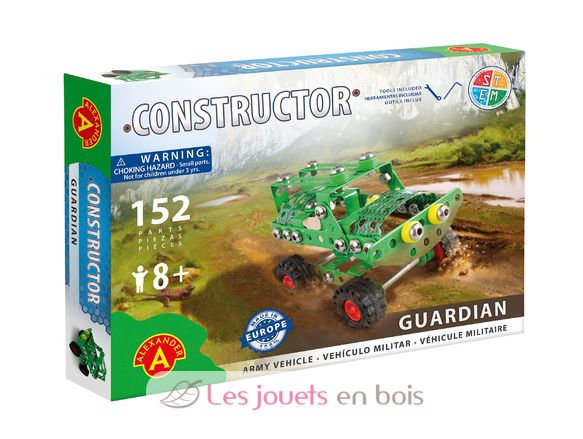 Constructor Guardian - Veicolo militare AT-1260 Alexander Toys 1