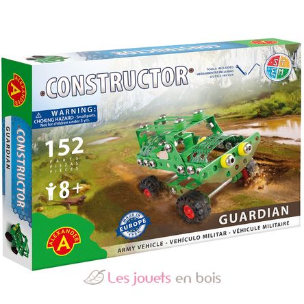 Constructor Guardian - Veicolo militare AT-1260 Alexander Toys 2