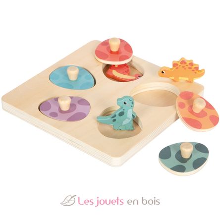 Puzzle in legno Dino LE12649 Small foot company 2
