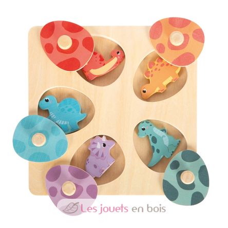 Puzzle in legno Dino LE12649 Small foot company 4