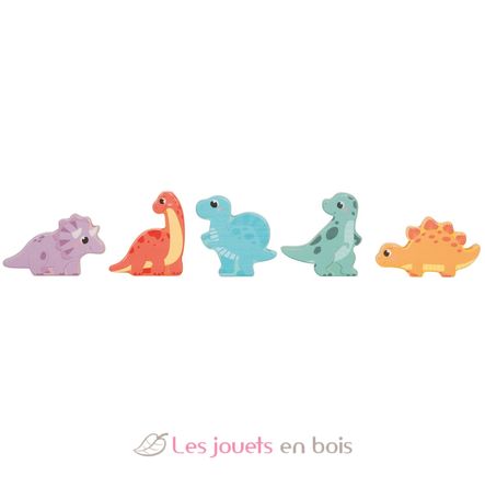 Puzzle in legno Dino LE12649 Small foot company 5